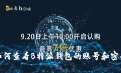 如何查看B特派钱包的账号和密码