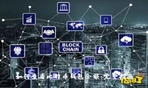 如何查看比特币钱包余额：完整指南