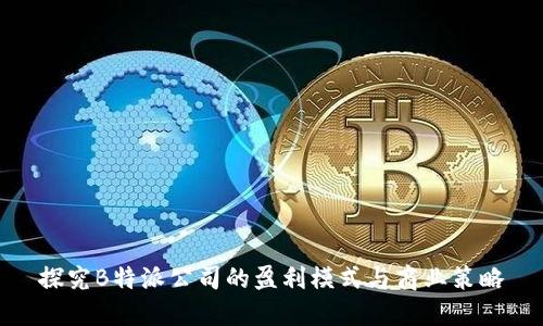 探究B特派公司的盈利模式与商业策略