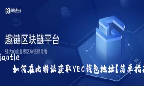 jiaotie
    如何在比特派获取YEC钱包地址？简单指南